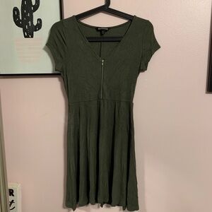 express | green dress